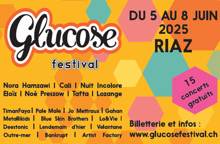 Gagnez 9x 2 places pour le Glucose Festival