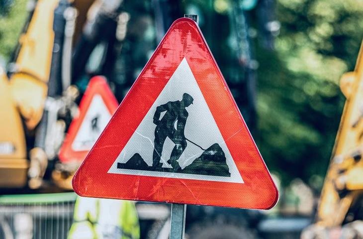 Travaux sur le pont de La Sonnaz