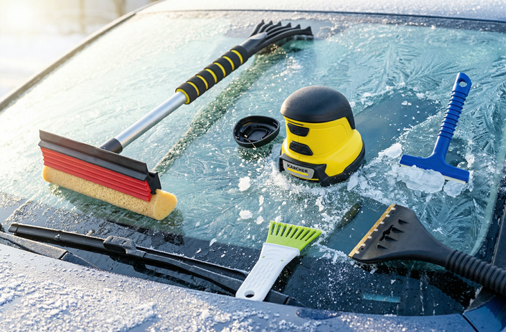 Le TCS teste des grattoirs à glace : trois modèles sont excellents