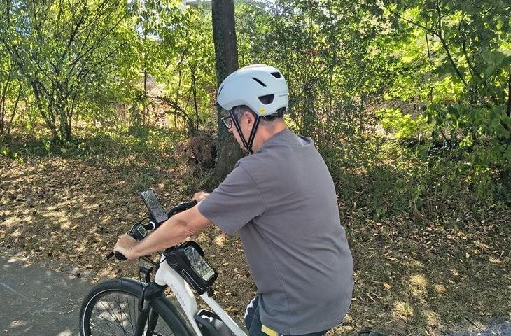 GPS vélo à l’essai